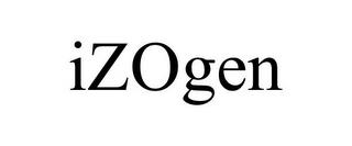 IZOGEN trademark