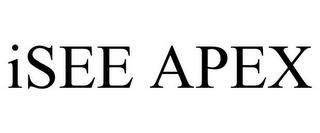 ISEE APEX trademark