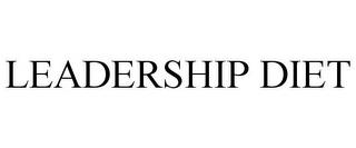 LEADERSHIP DIET trademark