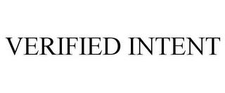 VERIFIED INTENT trademark