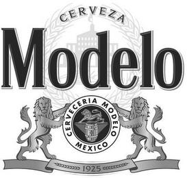 CERVEZA MODELO 1925 CERVECERIA MODELO MEXICO trademark