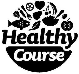 HEALTHY COURSE trademark