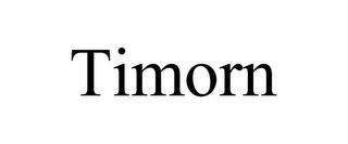 TIMORN trademark