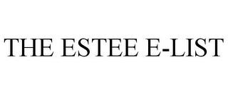 THE ESTEE E-LIST trademark