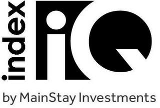 INDEX IQ BY MAINSTAY INVESTMENTS trademark