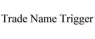 TRADE NAME TRIGGER trademark