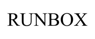 RUNBOX trademark