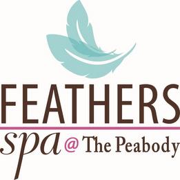 FEATHERS SPA @ THE PEABODY trademark