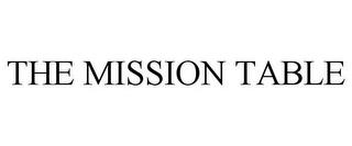 THE MISSION TABLE trademark