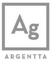 AG ARGENTTA trademark