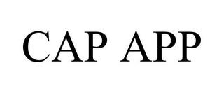 CAP APP trademark