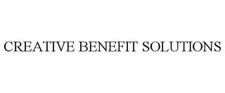 CREATIVE BENEFIT SOLUTIONS trademark