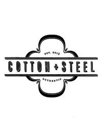 COTTON + STEEL EST. 2013 AUTHENTIC trademark