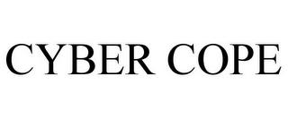 CYBER COPE trademark