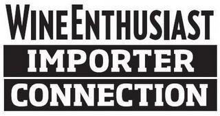 WINE ENTHUSIAST IMPORTER CONNECTION trademark