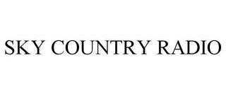 SKY COUNTRY RADIO trademark