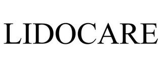 LIDOCARE trademark