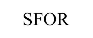 SFOR trademark