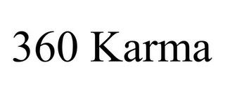 360 KARMA trademark