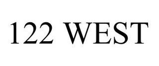 122 WEST trademark