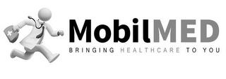 MOBILMED BRINGING HEALTHCARE TO YOU trademark