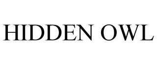 HIDDEN OWL trademark