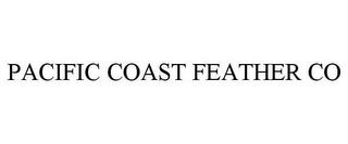 PACIFIC COAST FEATHER CO trademark