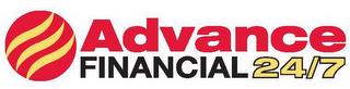 ADVANCE FINANCIAL 24/7 trademark