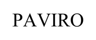 PAVIRO trademark