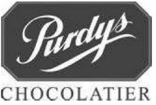 PURDYS CHOCOLATIER trademark