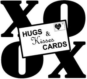 HUGS & KISSES CARDS XOOX HUGS & KISSES U.S. 49 trademark