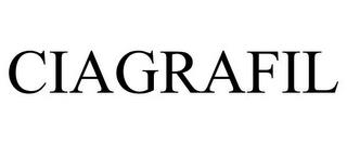 CIAGRAFIL trademark