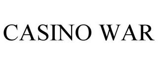 CASINO WAR trademark