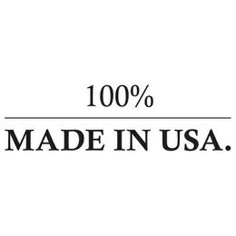 100% MADE IN USA trademark