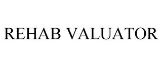 REHAB VALUATOR trademark