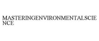 MASTERINGENVIRONMENTALSCIENCE trademark