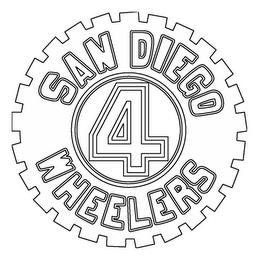 SAN DIEGO 4 WHEELERS trademark