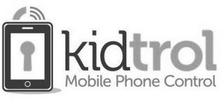 KIDTROL MOBILE PHONE CONTROL trademark