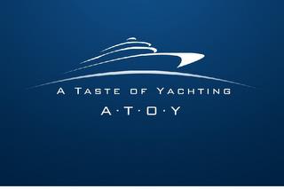 A TASTE OF YACHTING A T O Y trademark