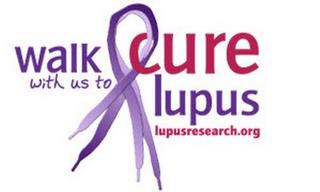 WALK WITH US TO CURE LUPUS LUPUSRESEARCH.ORG trademark