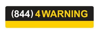 (844) 4WARNING trademark