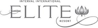 INTERVAL INTERNATIONAL ELITE RESORT trademark