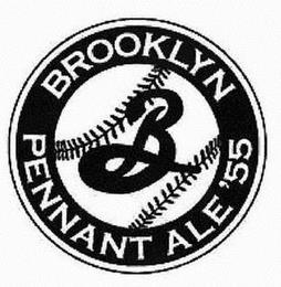 B BROOKLYN PENNANT ALE '55 trademark