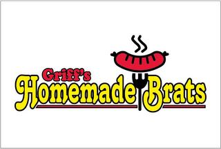 GRIFF'S HOMEMADE BRATS trademark