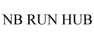 NB RUN HUB trademark