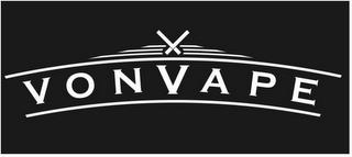 X VON VAPE trademark