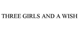 THREE GIRLS AND A WISH trademark