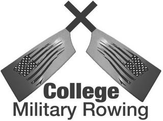 COLLEGE MILITARY ROWING trademark