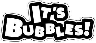 IT'S BUBBLES trademark