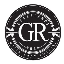 GR GRASSLANDS ROAD GIFTS THAT INSPIRE trademark